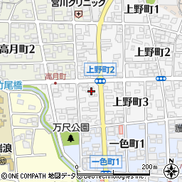 大垣共立銀行瑞浪支店周辺の地図