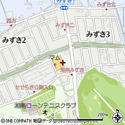 神奈川県茅ヶ崎市みずき2丁目8周辺の地図