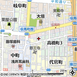 岐阜県大垣市東長町67周辺の地図