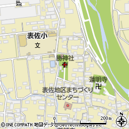 勝神社周辺の地図