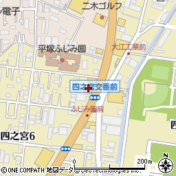 ゲオ　平塚四之宮店周辺の地図