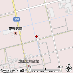滋賀県長浜市加田町1858-3周辺の地図