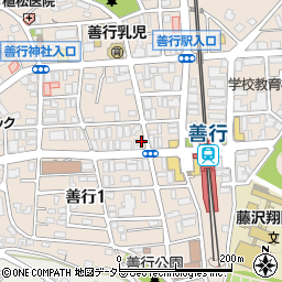 伊沢商店周辺の地図