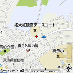 千葉県木更津市真舟1丁目16周辺の地図