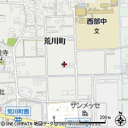 岐阜県大垣市荒川町324-1周辺の地図