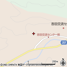 島根県安来市上吉田町624周辺の地図