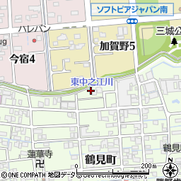 岐阜県大垣市鶴見町10周辺の地図