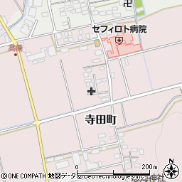 滋賀県長浜市寺田町70周辺の地図