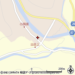兵庫県養父市小路頃31周辺の地図