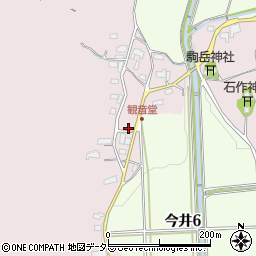愛知県犬山市今井観音堂55周辺の地図