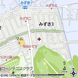 神奈川県茅ヶ崎市みずき3丁目2周辺の地図