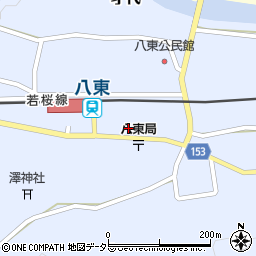 トスク株式会社　八東店周辺の地図
