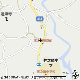 静岡県富士宮市猪之頭465-1周辺の地図