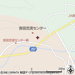 島根県安来市上吉田町286周辺の地図