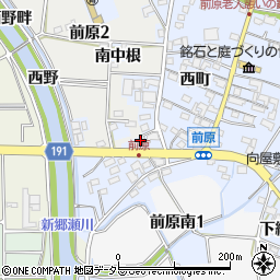 愛知県犬山市前原東野畔73周辺の地図