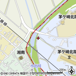 神奈川県茅ヶ崎市下寺尾158-4周辺の地図