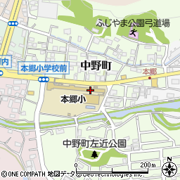 横浜市立本郷小学校周辺の地図