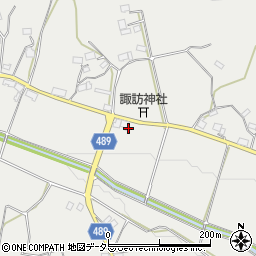 京都府綾部市西坂町（迫ノ下）周辺の地図