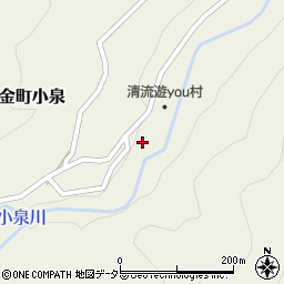 清流遊ＹＯＵ村フィッシングセンター周辺の地図