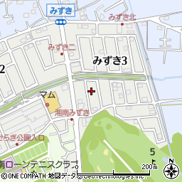 神奈川県茅ヶ崎市みずき3丁目2-7周辺の地図