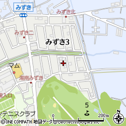 神奈川県茅ヶ崎市みずき3丁目6周辺の地図