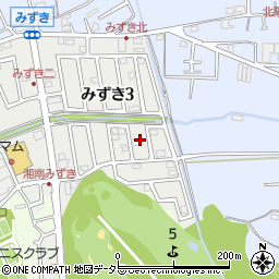 神奈川県茅ヶ崎市みずき3丁目7周辺の地図