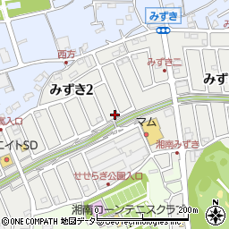 神奈川県茅ヶ崎市みずき2丁目15-19周辺の地図