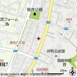 ローソン木更津桜井店周辺の地図