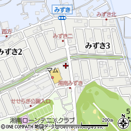 神奈川県茅ヶ崎市みずき2丁目8-1周辺の地図