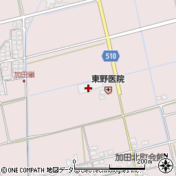 滋賀県長浜市加田町1841周辺の地図