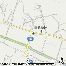 京都府綾部市西坂町公庄畷周辺の地図
