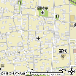 岐阜県不破郡垂井町宮代周辺の地図