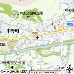 神奈川県横浜市栄区中野町120周辺の地図