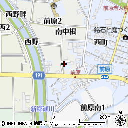 愛知県犬山市前原東野畔18周辺の地図