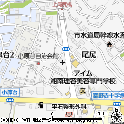 神奈川県秦野市尾尻498周辺の地図