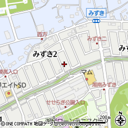 神奈川県茅ヶ崎市みずき2丁目15-3周辺の地図