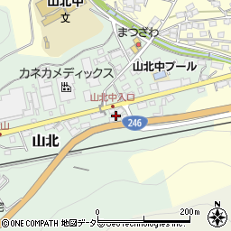 神奈川県足柄上郡山北町山北27周辺の地図