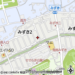 神奈川県茅ヶ崎市みずき2丁目15-16周辺の地図