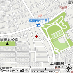 神奈川県横浜市金沢区富岡西6丁目42周辺の地図