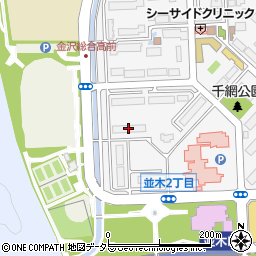 金沢シーサイドタウン並木二丁目団地７－５号棟周辺の地図
