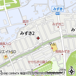 神奈川県茅ヶ崎市みずき2丁目15-5周辺の地図