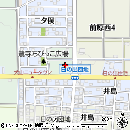 ファミリーマート犬山日の出団地店周辺の地図