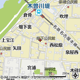 愛知県一宮市北方町北方畑下郷31周辺の地図