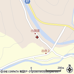 兵庫県養父市小路頃70周辺の地図