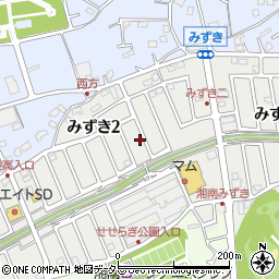 神奈川県茅ヶ崎市みずき2丁目15-15周辺の地図