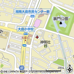 湘南ライフタウン城山第二住宅管理組合周辺の地図