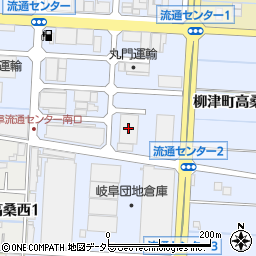 トナミ運輸岐阜営業所周辺の地図