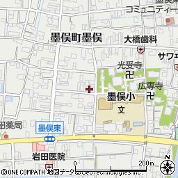 ＪＡにしみの墨俣支店周辺の地図