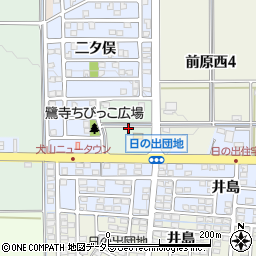 愛知県犬山市五郎丸東周辺の地図