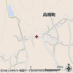 京都府綾部市高槻町谷口9周辺の地図